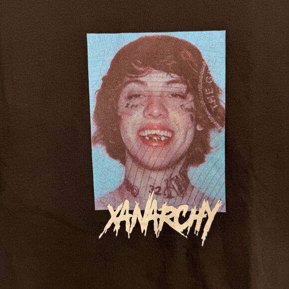 Lil Xan Shirt Mens Medium Total Xanarchy Tour Tee Concert Merch Rap Music Tshirt - Picture 2 of 8